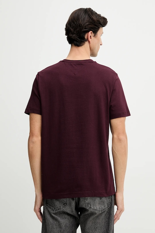 Одяг Бавовняна футболка Tommy Hilfiger MW0MW39995 бордо