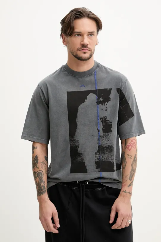 A-COLD-WALL* cotton t-shirt relaxed gray ACWMTS214