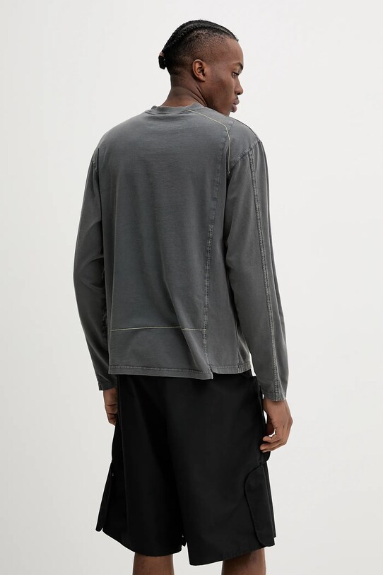 Îmbrăcăminte A-COLD-WALL* longsleeve din bumbac ACWMTS207 gri
