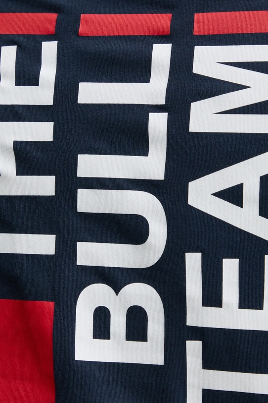 Бавовняна футболка Red Bull Racing x Pepe Jeans REDBULL TEAM TEE RM500014 темно-синій