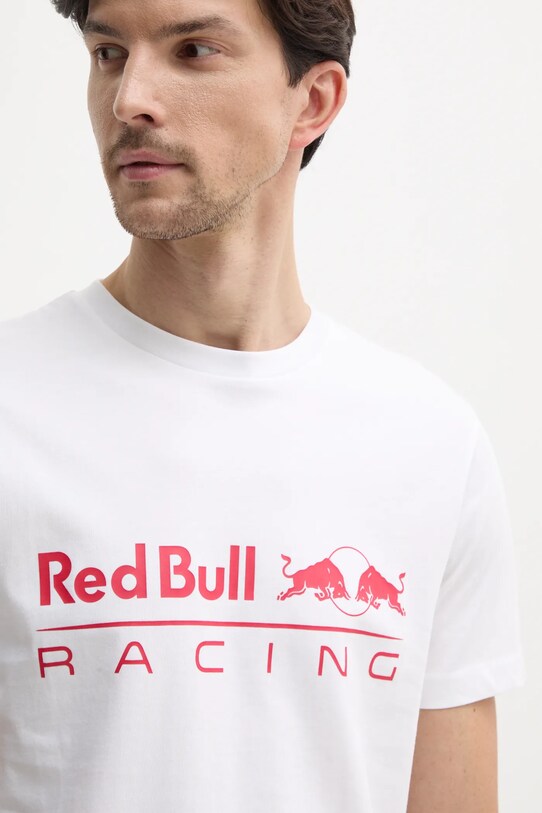 Bavlnené tričko Red Bull Racing x Pepe Jeans LOGO TEE biela RM500016