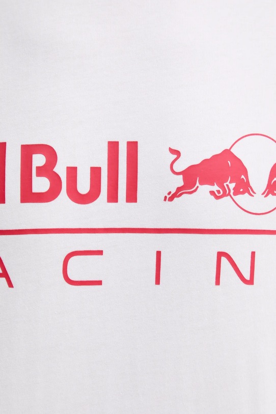 Бавовняна футболка Red Bull Racing x Pepe Jeans LOGO TEE RM500016 білий