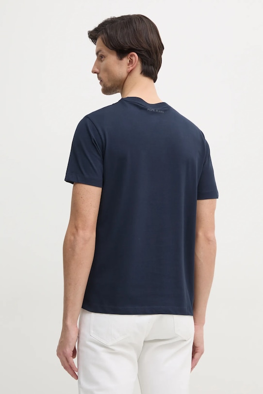 Ruházat Red Bull Racing x Pepe Jeans pamut póló LOGO TEE RM500016 sötétkék