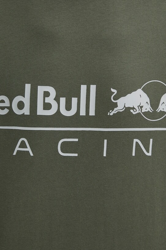 Red Bull Racing x Pepe Jeans t-shirt bawełniany LOGO TEE RM500016 zielony