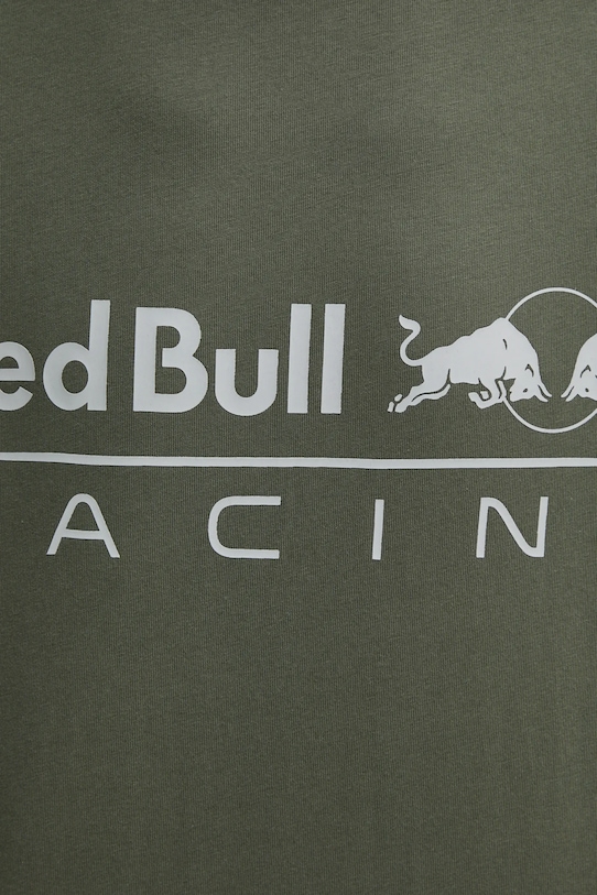 Red Bull Racing x Pepe Jeans tricou din bumbac LOGO TEE RM500016 verde
