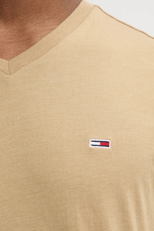 Tommy Jeans tricou DM0DM20364 verde