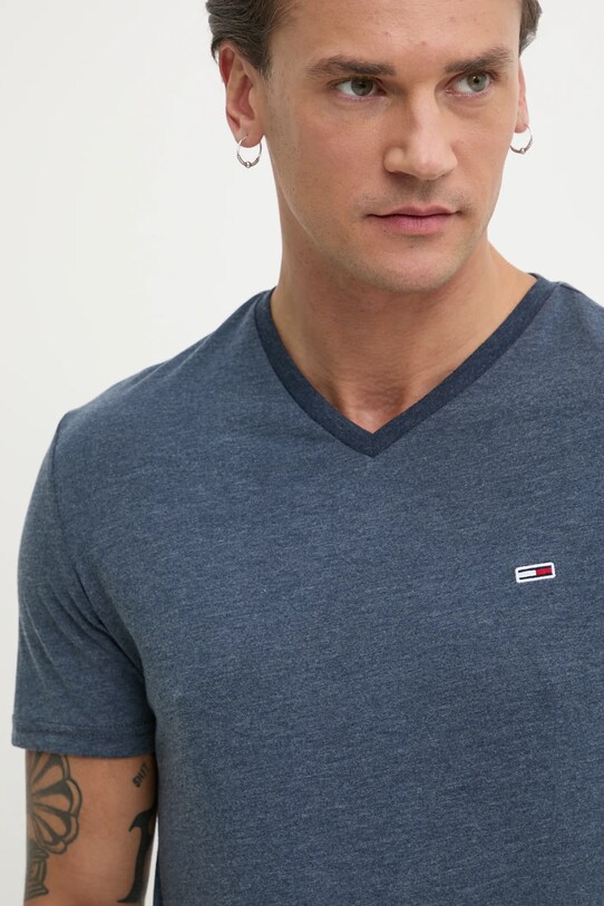 Tommy Jeans t-shirt niebieski DM0DM20364