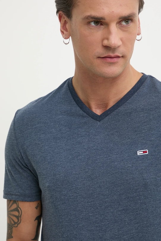 Tommy Jeans t-shirt niebieski DM0DM20364