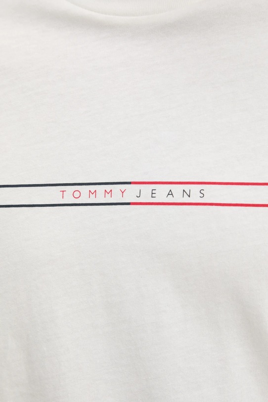 Μπλουζάκι Tommy Jeans DM0DM20779 λευκό