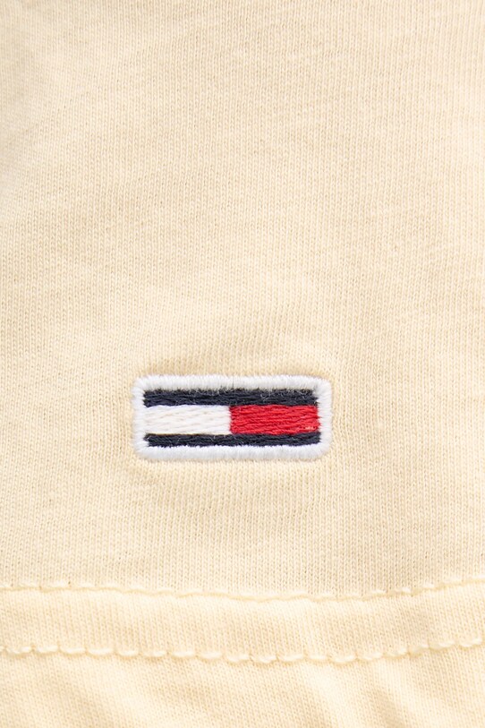 Tommy Jeans t-shirt żółty DM0DM20779