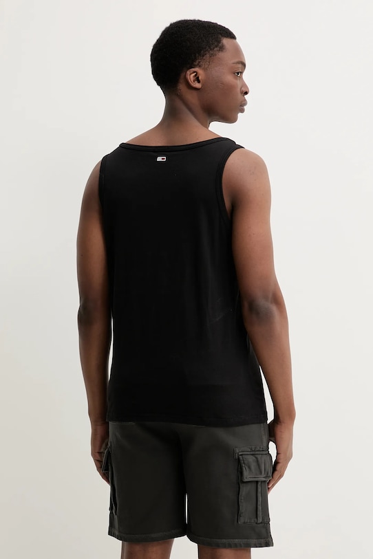 Odjeća Pamučna majica Tommy Jeans DM0DM20790 crna