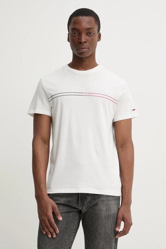 Odzież Tommy Jeans t-shirt bawełniany 2-pack DM0DM21902 czarny