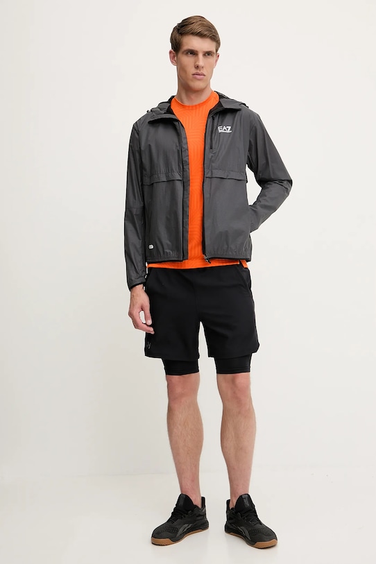 Under Armour t-shirt treningowy UA Tech Geotessa 1382182 pomarańczowy SS25