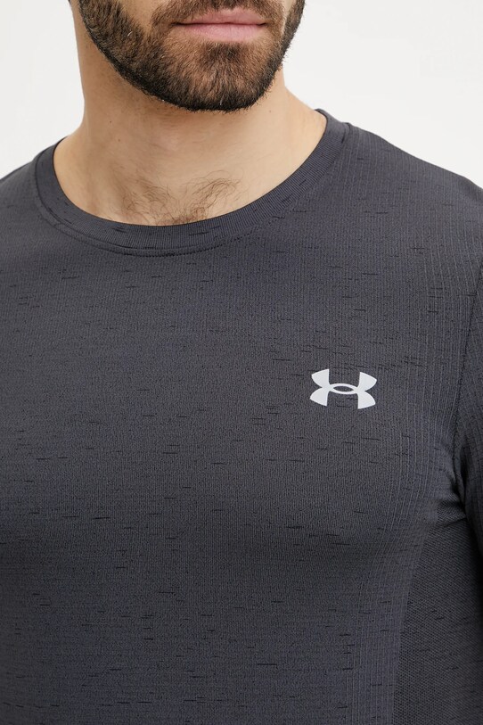 Тениска за трениране Under Armour Vanish Seamless сив 1382801