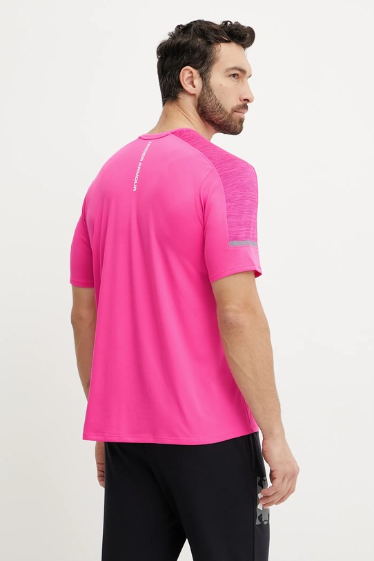 Odzież Under Armour t-shirt treningowy Tech Utility 1385976 różowy