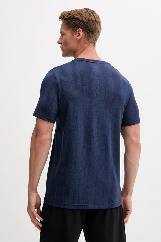 Odzież Under Armour t-shirt treningowy Vanish Seamless 1388129 granatowy