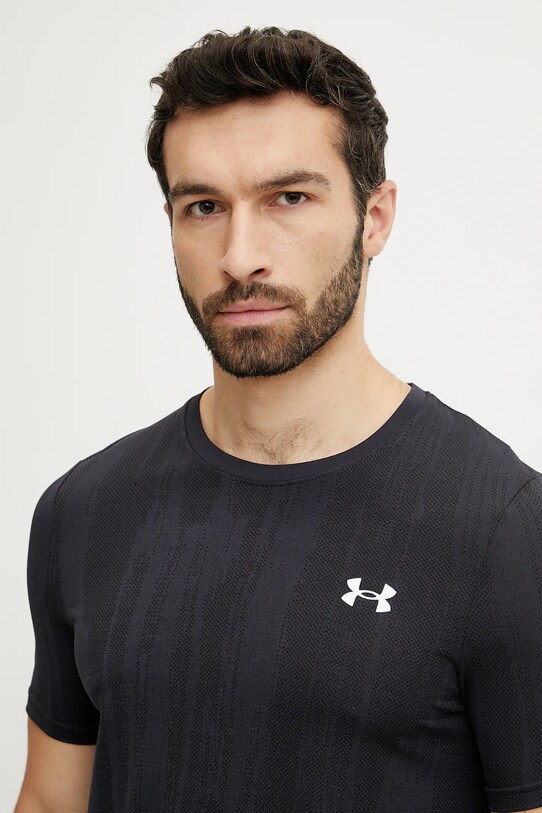 Under Armour t-shirt treningowy Vanish Seamless granatowy 1388129
