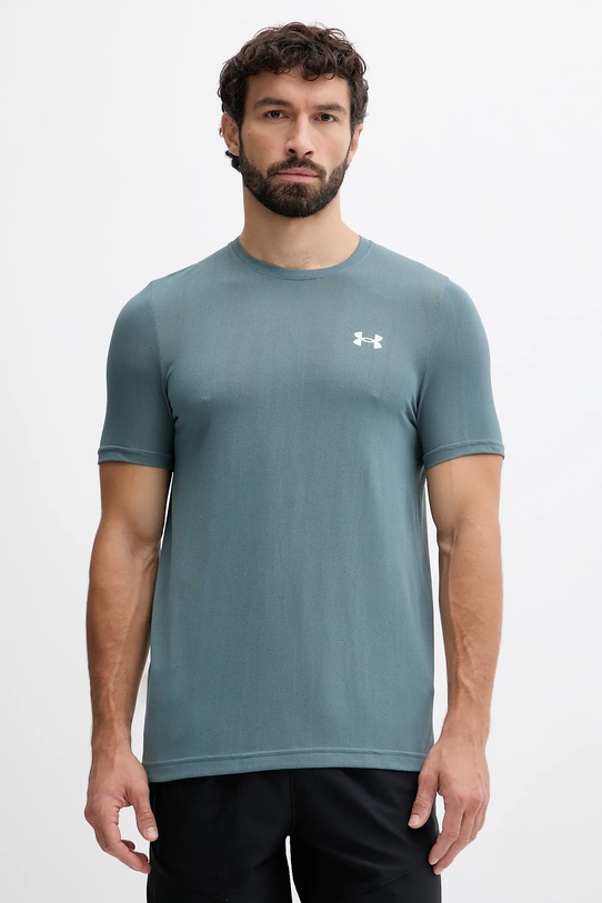 Under Armour t-shirt treningowy Vanish Seamless pozostałe turkusowy 1388129