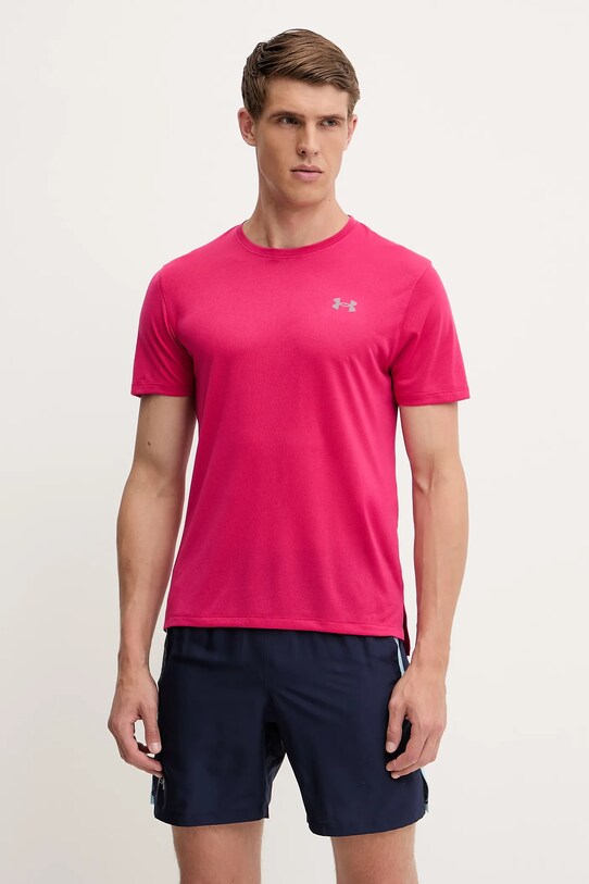 Under Armour tricou de alergare uni roz 1389807