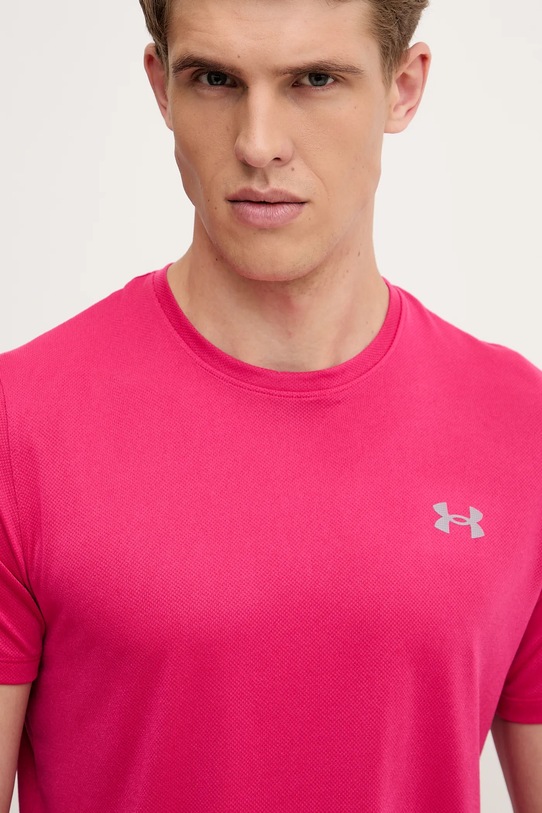 Under Armour tricou de alergare roz 1389807