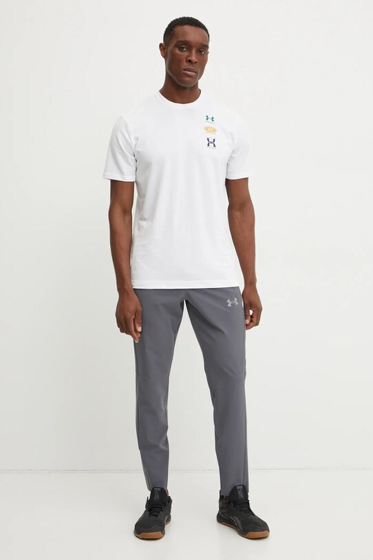 Under Armour tricou de antrenament 1390165 alb SS25