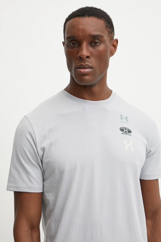 Μπλουζάκι προπόνησης Under Armour γκρί 1390165