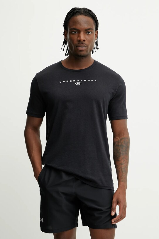 Under Armour tricou de antrenament print negru 6000211