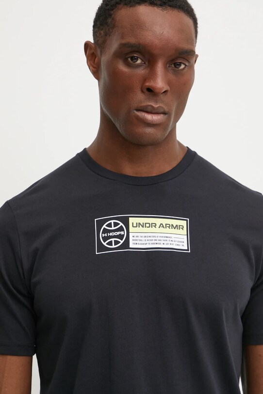 Under Armour tricou negru 1390187