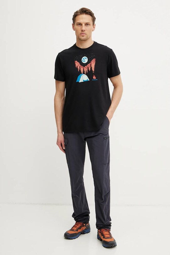 Sportovní triko Smartwool SW002854 černá SS25