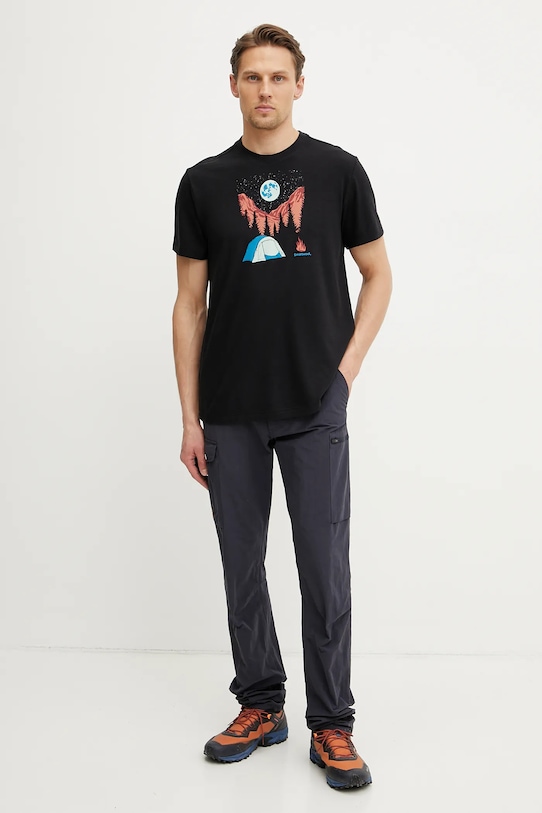 Sportovní triko Smartwool SW002854 černá SS25