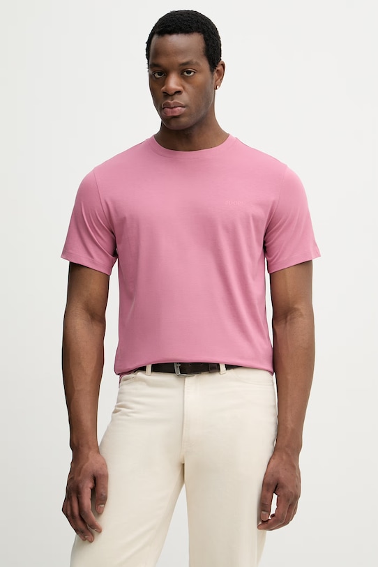 Bombažna kratka majica Joop! roza 30045926
