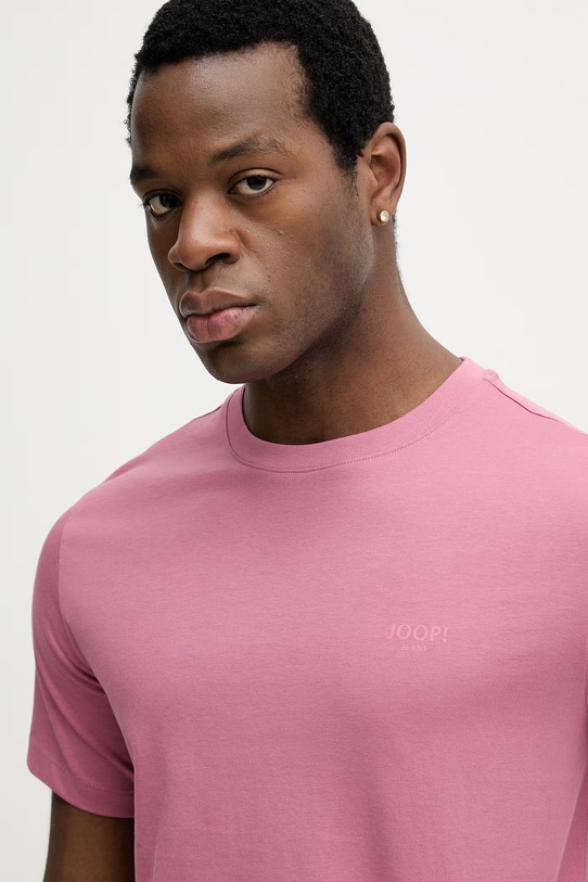Bombažna kratka majica Joop! roza 30045926