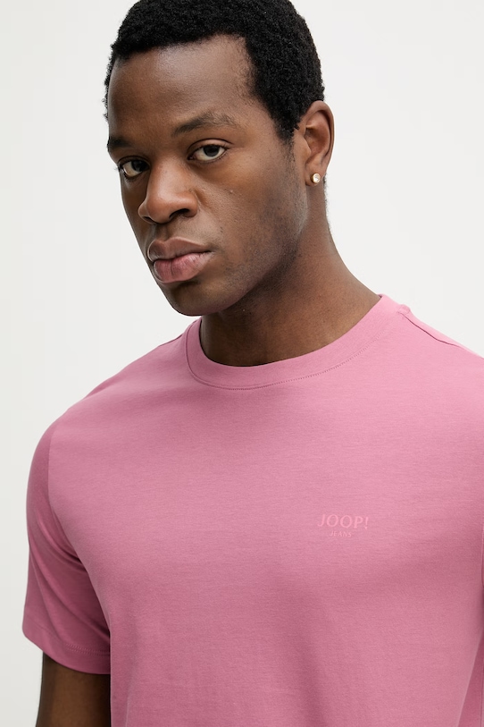 Bombažna kratka majica Joop! roza 30045926