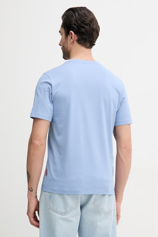 Oblačila Bombažna kratka majica Joop! 30045926 modra