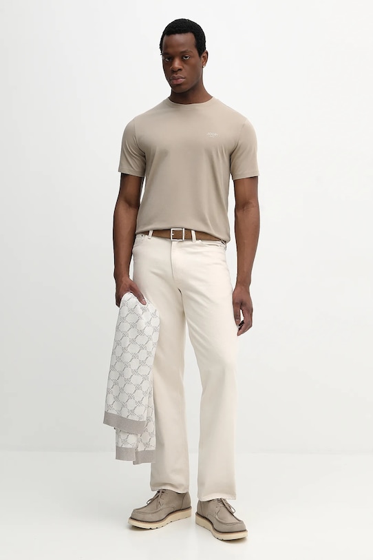 Joop! t-shirt bawełniany 30045926 zielony AW25