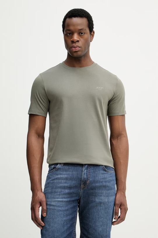 Bombažna kratka majica Joop! zelena 30045926