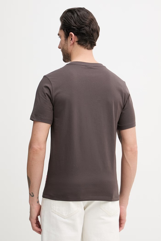 Odzież Joop! t-shirt bawełniany 30045926 brązowy