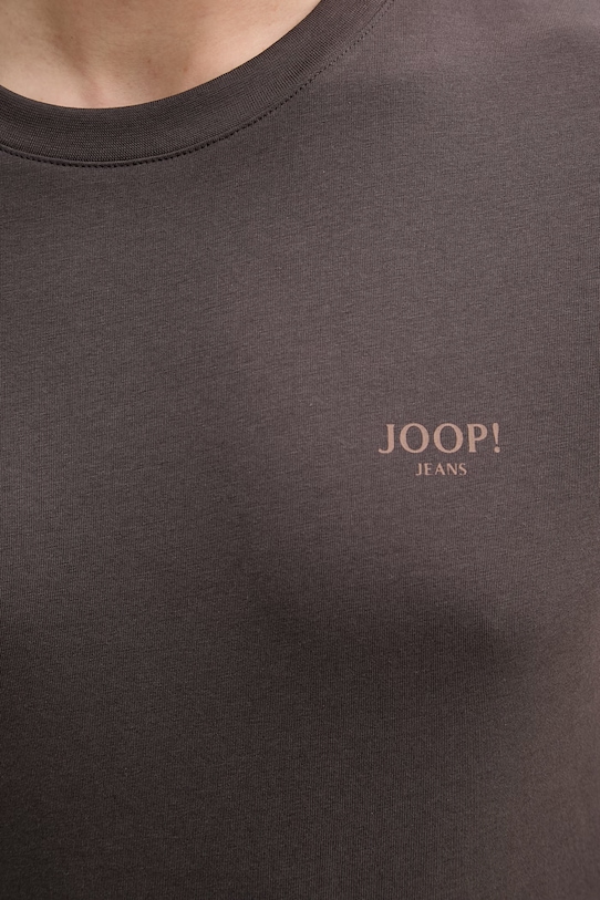 Joop! t-shirt bawełniany 30045926 brązowy