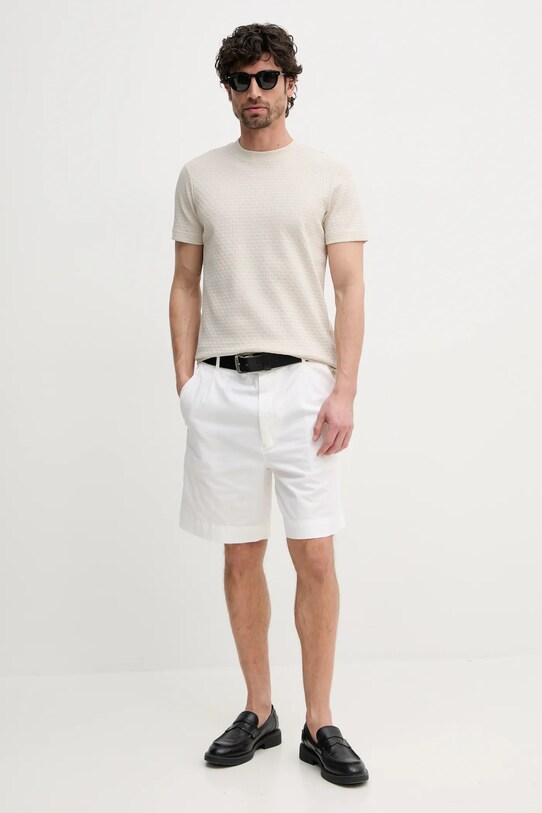 Joop! tricou din bumbac 30044672 bej SS25