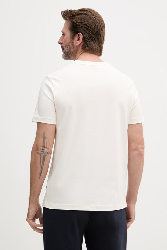 Odzież Joop! t-shirt bawełniany 30045539 beżowy