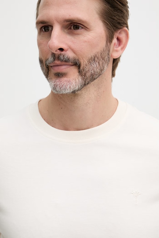 Joop! t-shirt bawełniany beżowy 30045539