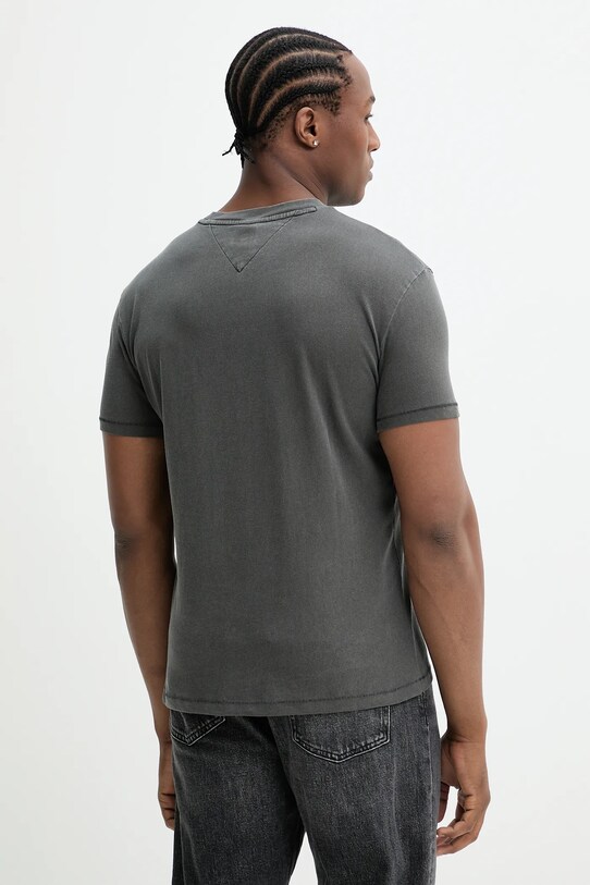 Îmbrăcăminte Tommy Jeans tricou din bumbac DM0DM20811 gri