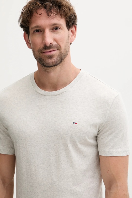 Odzież Tommy Jeans t-shirt bawełniany 3-pack DM0DM21579 szary