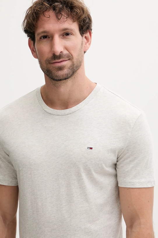 Îmbrăcăminte Tommy Jeans tricou din bumbac 3-pack DM0DM21579 gri