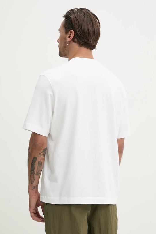 Oblečenie Bavlnené tričko Abercrombie & Fitch KI123.5017.100 biela