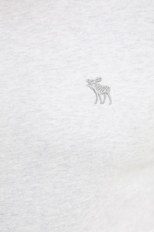 Abercrombie & Fitch t-shirt bawełniany szary KI124.5098.112
