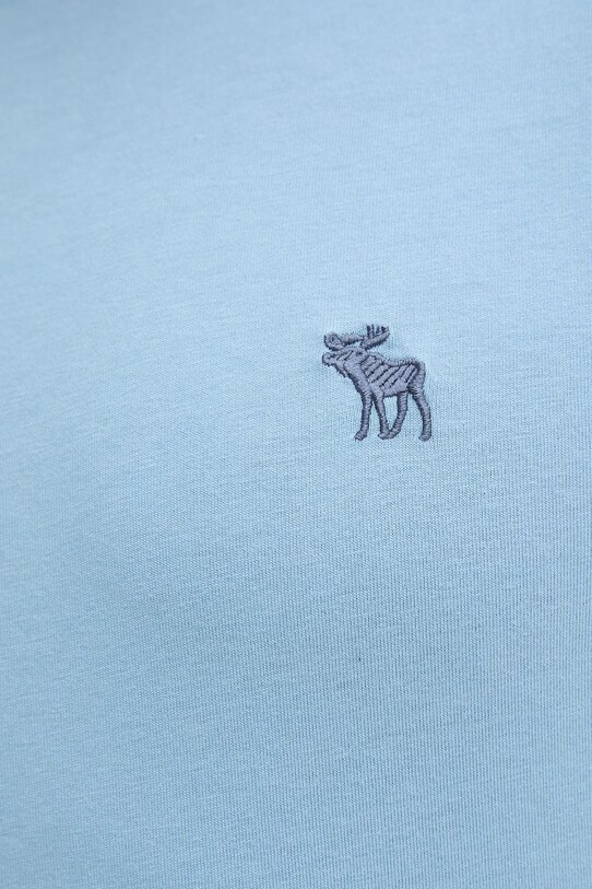 Abercrombie & Fitch t-shirt bawełniany KI124.5099.208 niebieski