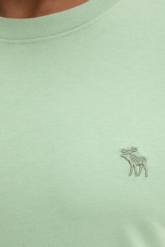 Abercrombie & Fitch t-shirt bawełniany KI124.5103.300 zielony