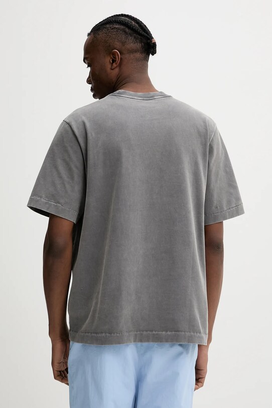 Îmbrăcăminte Abercrombie & Fitch tricou din bumbac KI124.5181.130 gri