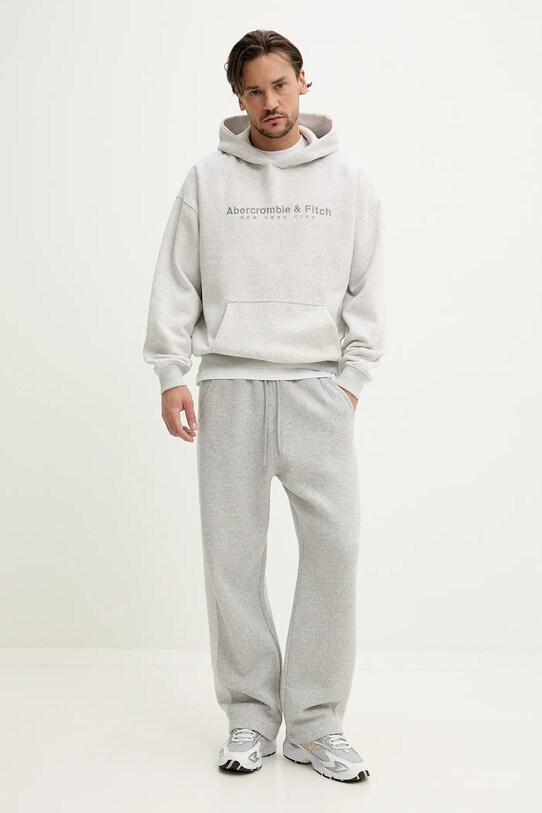 Βαμβακερό μπλουζάκι Abercrombie & Fitch KI175.5130.100 λευκό SS25